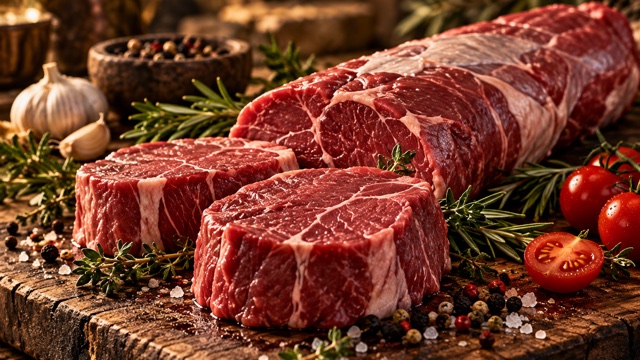 Manda bonfile, bütün parça ve porsiyonluk madalyonlar