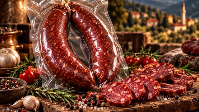 Vakumlu pakette manda sucuğu